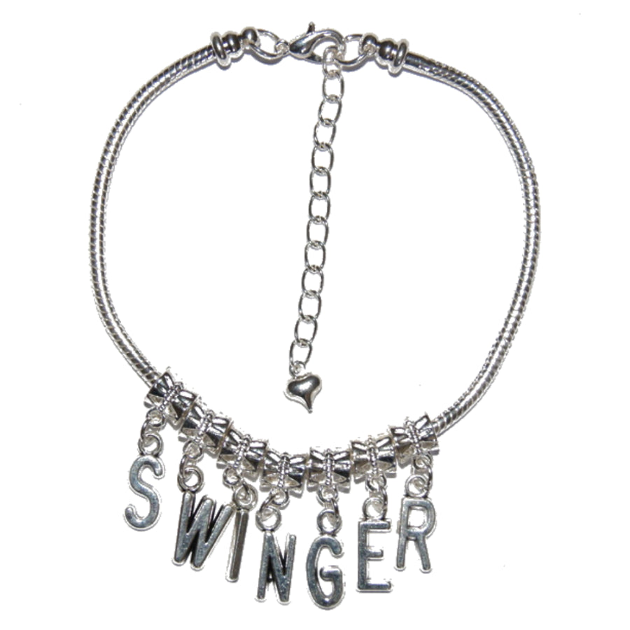 Euro Anklet / Ankle Chain SWINGER Shared Slut Hotwife
