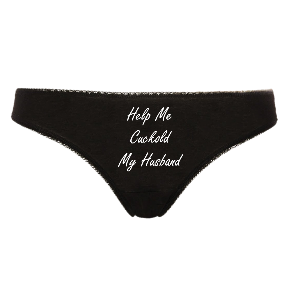 Hotwife panties sales