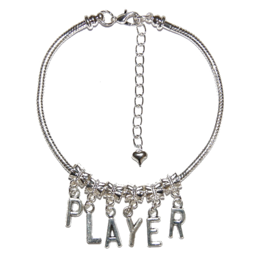 Euro Anklet / Ankle Chain PLAYER Confident Stud Slut