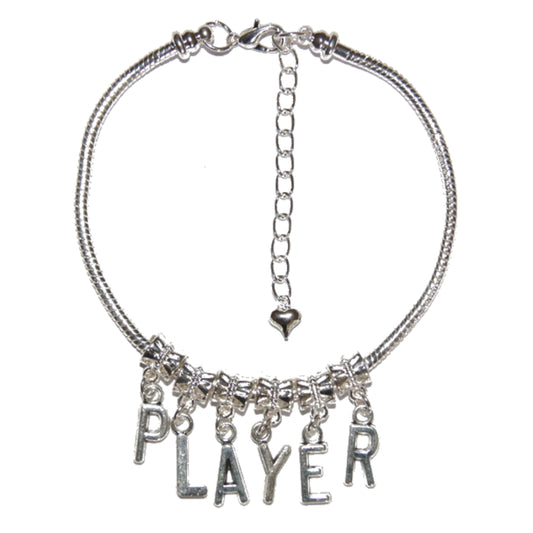Euro Anklet / Ankle Chain PLAYER Confident Stud Slut