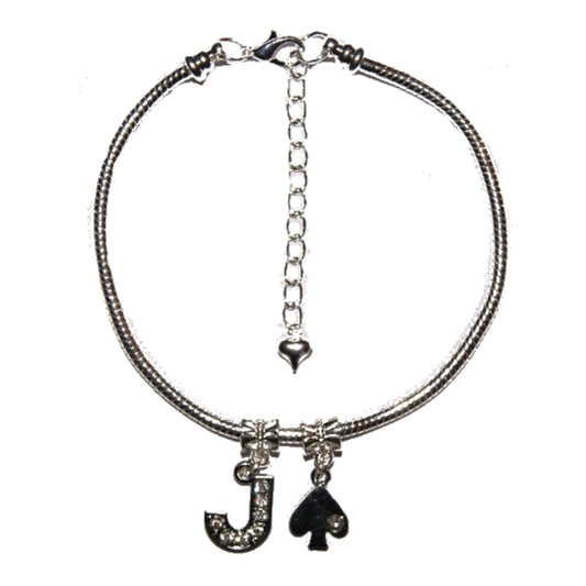 Euro Anklet / Ankle Chain Jack Of Spades JOS Style 2