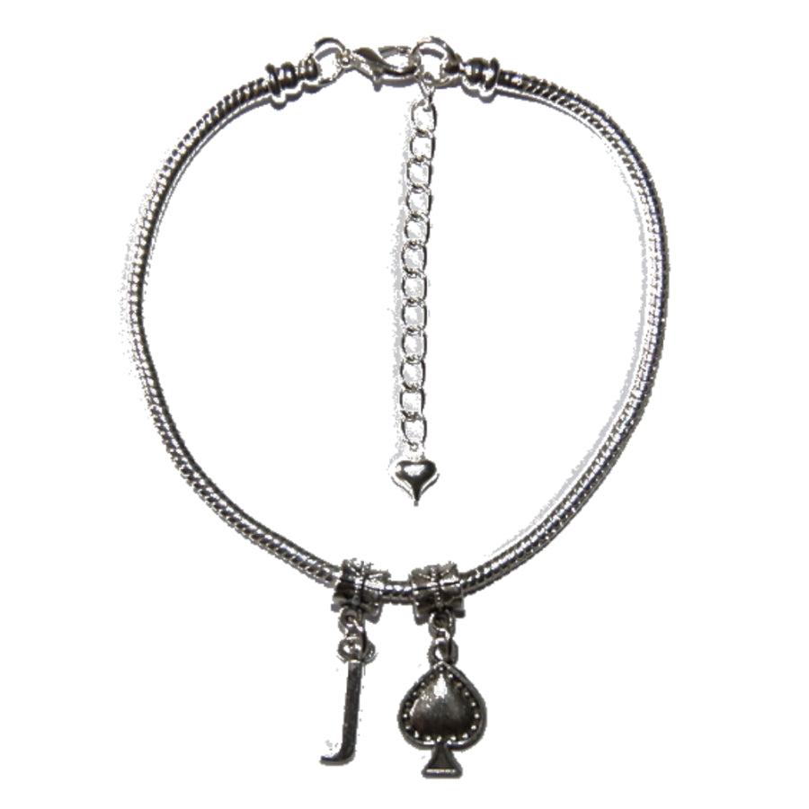 Euro Anklet / Ankle Chain Jack Of Spades JOS Style 5