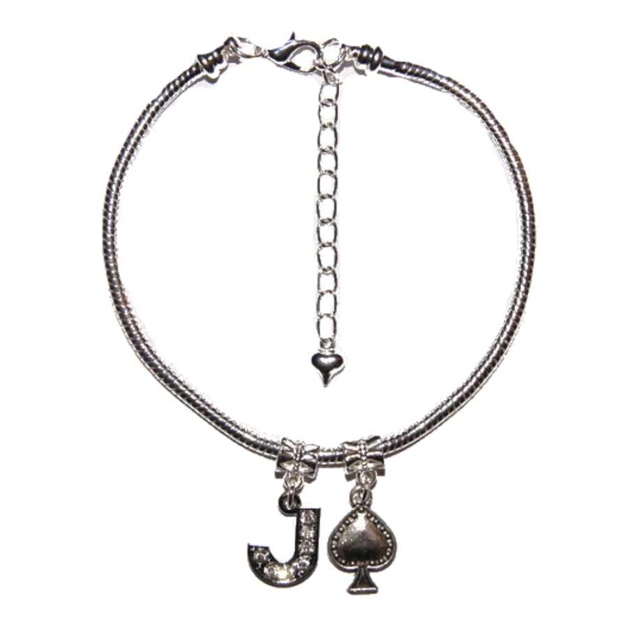 Euro Anklet / Ankle Chain Jack Of Spades JOS Style 6