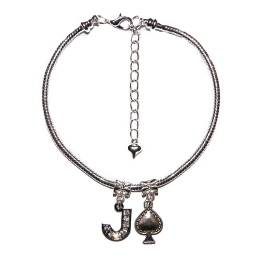Euro Anklet / Ankle Chain Jack Of Spades JOS Style 6