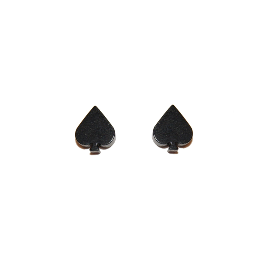 Queen Of Spade Earrings - Spades Only Big Black Cock Lover