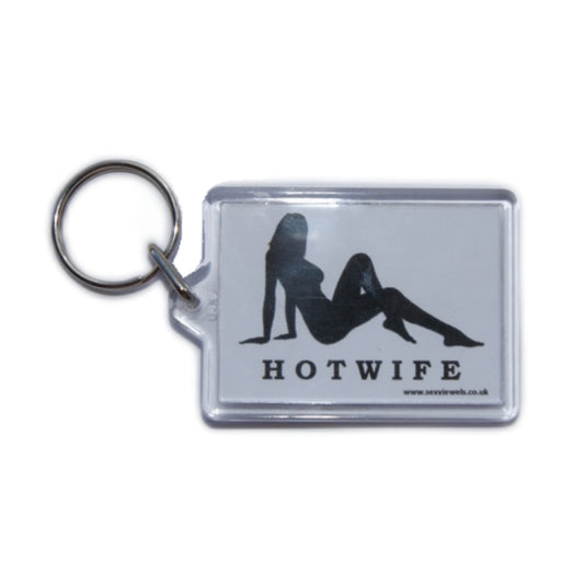 Hotwife Symbol Acrylic Keyring