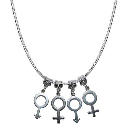 Euro Necklace `MFMF` Symbols Moresome Gangbang Swinger