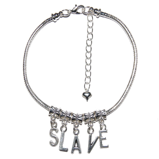 Euro Anklet / Ankle Chain SLAVE Submissive Owned Sub