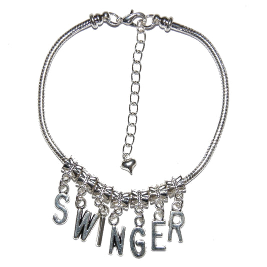 Euro Anklet / Ankle Chain SWINGER Shared Slut Hotwife