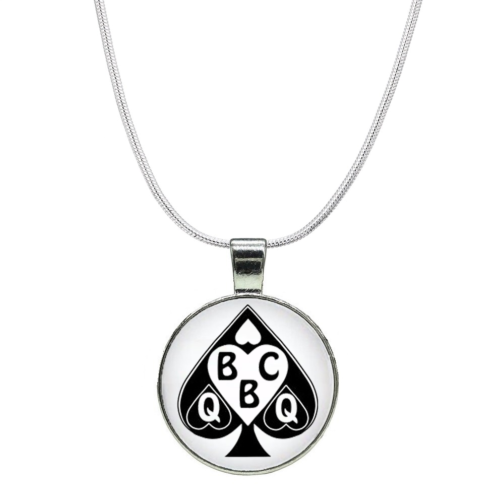 Euro Necklace Queen Of Spades BBC QOS Dome Charm Style 2 Sexy Jewels euro-necklace-queen-of-spades-bbc-qos-dome-charm-style-2-sexy-jewels