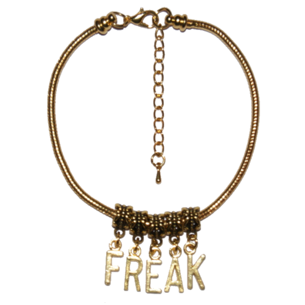 FREAK Euro Anklet / Ankle Chain Gold