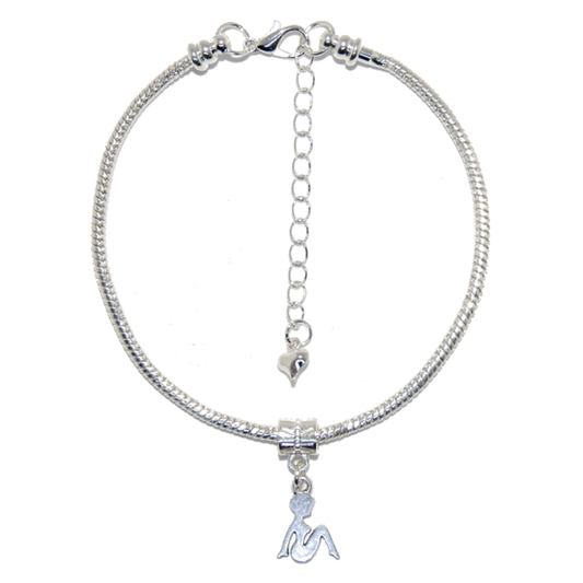 Euro Anklet / Ankle Bracelet Chain Sexy Hotwife Posing Symbol