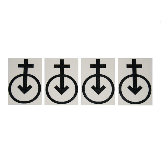 Femdom / Female Domination / Mistress Temporary Tattoos - Pack of 4