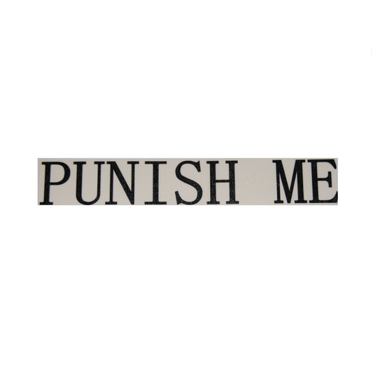 Temporary Tattoo - Punish Me Lower Back or Stomach