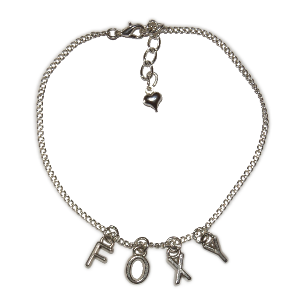 FOXY Ankle Chain Anklet for Vixen Hotwife Slut Wife