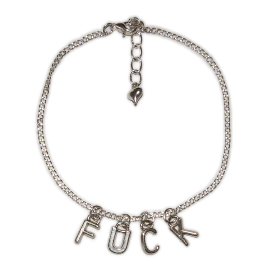 FUCK Ankle Chain Anklet for Women and Men That Love Sex